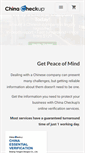 Mobile Screenshot of chinacheckup.com